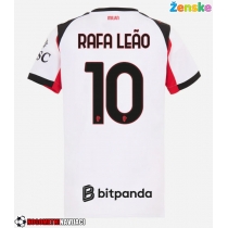 Ženske Nogometnih dresov AC Milan Rafael Leao #10 Gostujoči 2025-26 Kratki rokavi